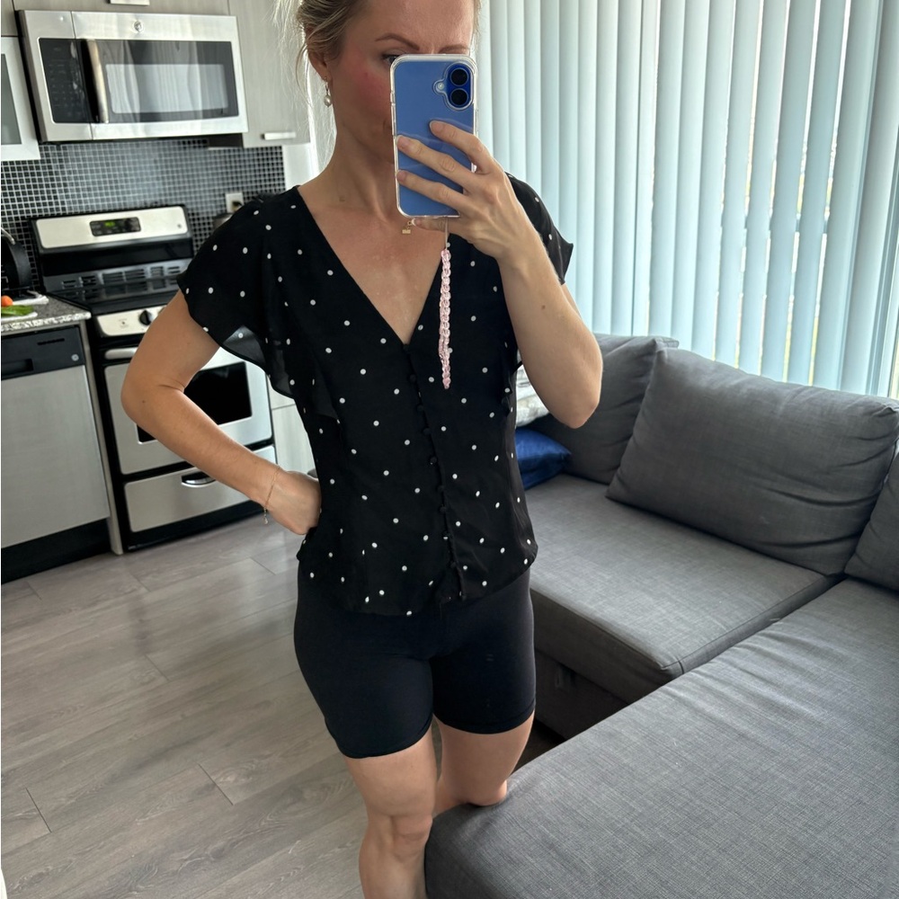 Short sleeve blouse